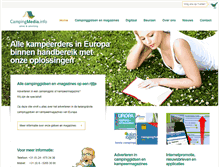 Tablet Screenshot of campingmedia.info